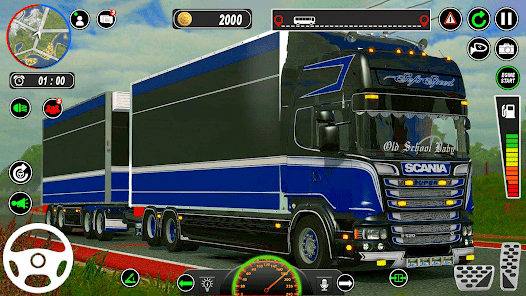 Captura 4 juego condución camione ciudad android