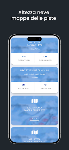 Android application Sauze d'Oulx IT screenshort