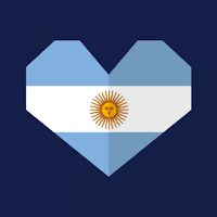 Bandera Argentina Stickers