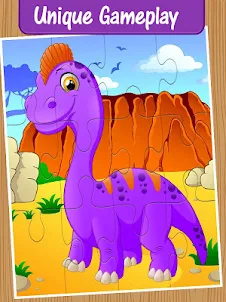 Dinosaur Puzzle for Kids