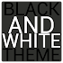 Black & White Icon THEME★FREE★0.1.0