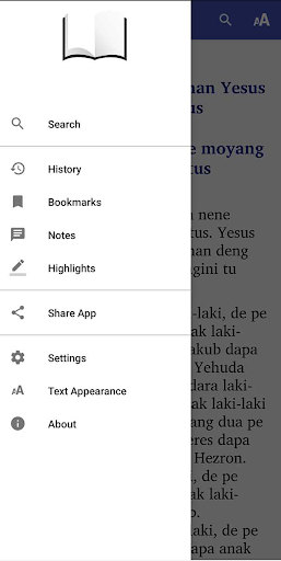 Perjanjian Baru Manado Screen 2