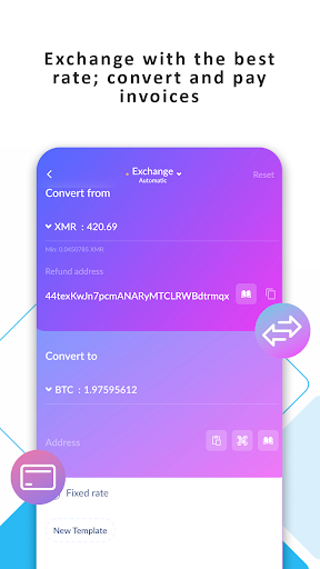 Monero.com by Cake Wallet Screen 2