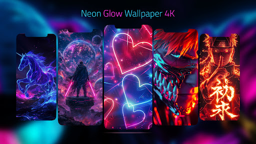 Vibrant Neon Glow Wallpaper 4K Screenshot 3 - AppWisp.com