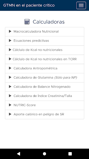 Guía Nutricional en UCI Screen 3
