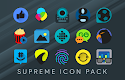 screenshot of Supreme Icon Pack