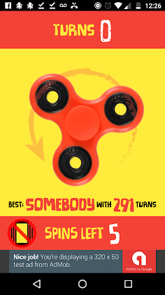 The Best Fidget Spinner - Screenshot 1