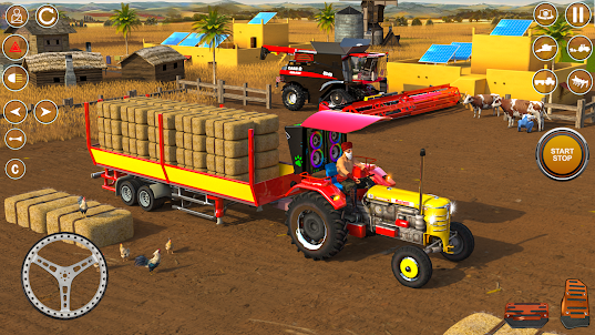 juego de tractor indio 3d