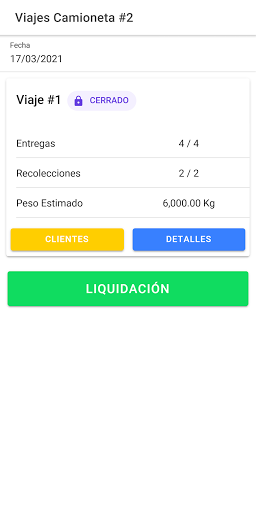 Evisa Entregas Screen 3