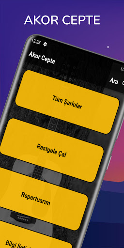 Android application Turkish Guitar Chords screenshort