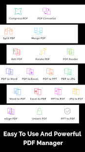 Fast PDF Converter and PDF Reader Screenshot