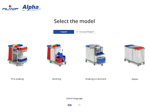 Android application Filmop Alpha Configurator screenshort