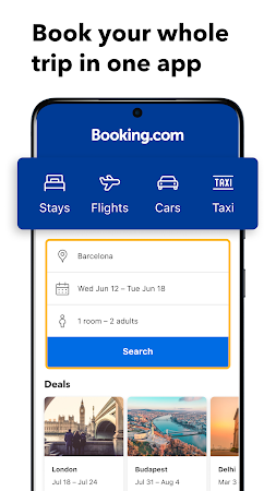 Game screenshot Booking.com: Hotels & Travel mod apk
