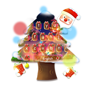 Santa Claus and Elk Christmas exclusive keyboard