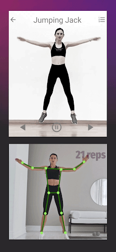 Screenshot of move: mirror Home Exercises