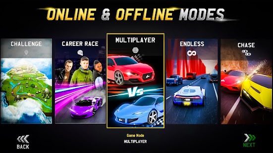 MR RACER : Capture d'écran du jeu de course premium