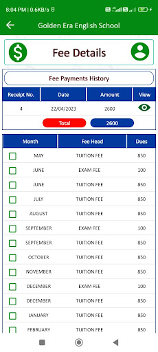 Golden Era English School Screen 3