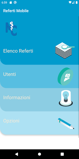 Referti Mobile Medical Center Screen 3