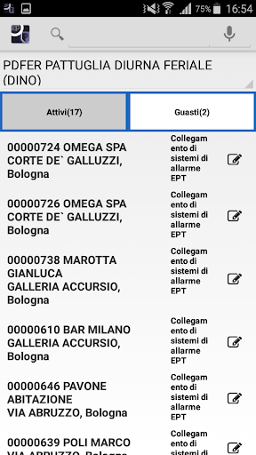 Pattuglia App Screen 3