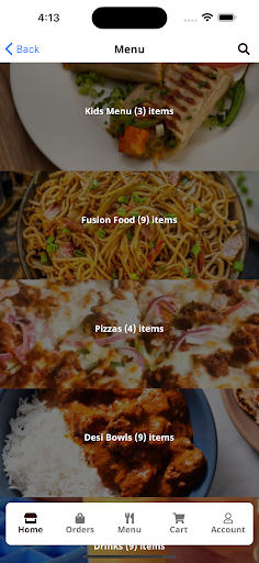 Jitis Indian Fusion Food Screen 3
