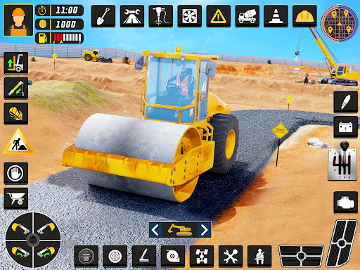 Android application City Road Construction Game 3D screenshort