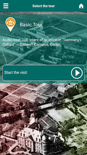 Android application DahlemTour Berlin audio guide screenshort