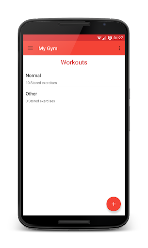 Android application Gym Diary -Track your workouts screenshort