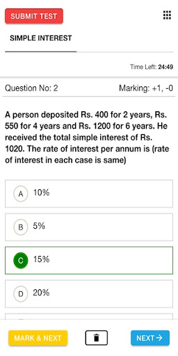 Railway Online Learning App Screen 2