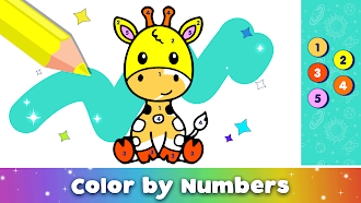 Game screenshot Kid & Toddler Drawing Coloring hack