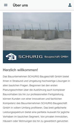 SCHURIG Baugeschäft GmbH Screen 2