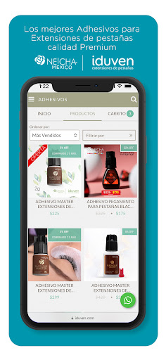 Iduven Extensiones de Pestañas Screen 2