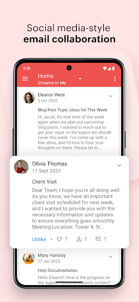 Zoho Mail - Email and Calendar Screen Pics 6