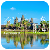 Cambodia Weather Widget/Clock icon