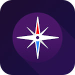 Cover Image of Download Simple Compass app in Hebrew 1.3 APK