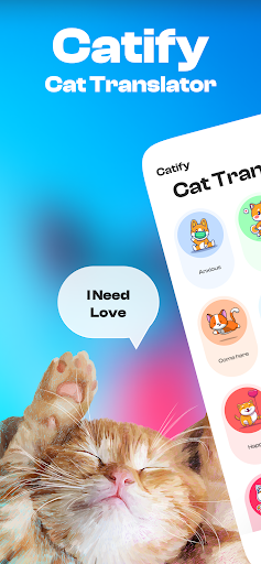 Android application Catify: Cat Translator screenshort
