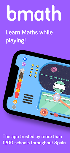 Android application Bmath: Learn math at home screenshort