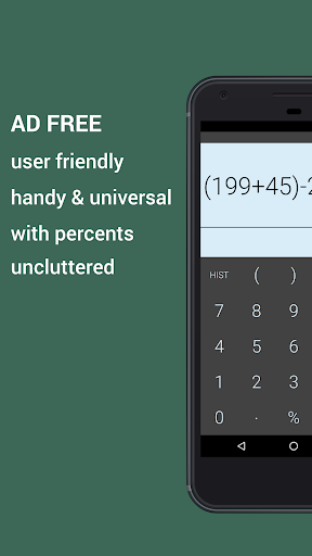 Android application Calculator MobiCalc screenshort