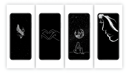 Wallpapers:BlackBlackWallpaper Screen 3