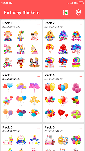 Happy Birthday Stickers For Whatsapp