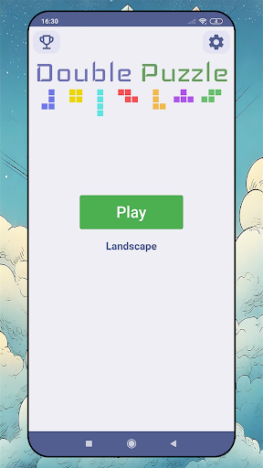 Android application Double Puzzle screenshort