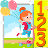 1 to 100 number counting game icon