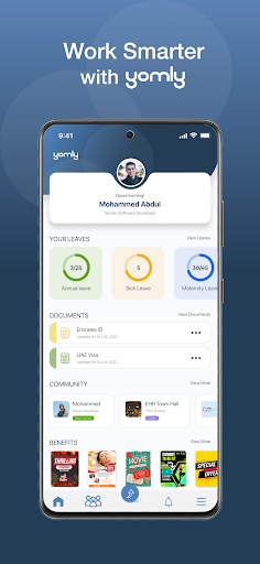 Android application Yomly screenshort