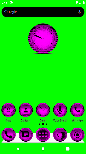 Android application Pink Icon Pack Style 5 screenshort