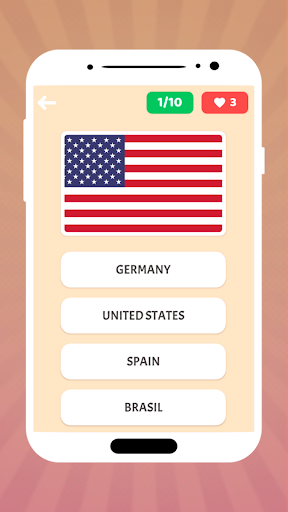 Flags and Countries Screen 2