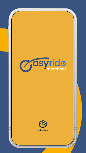 Android application Easyride Merchant screenshort