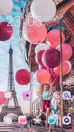 Girly Themes HD Wallpapers 3D icon packs