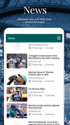 Seattle Baseball Screenshot 1 - AppWisp.com