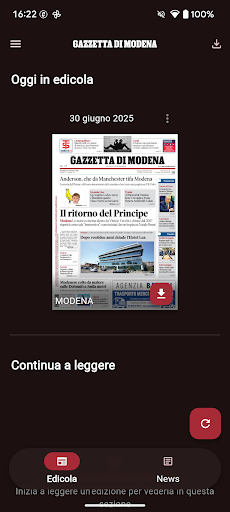 Vista previa de la aplicación