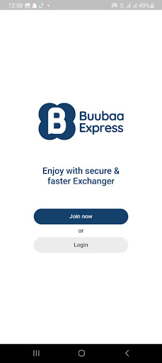 Android application Buubaa Express screenshort