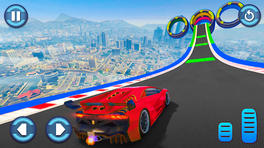 GT Car Race 3D : Mega Ramps